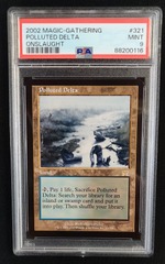 Polluted Delta PSA 9 MINT Onslaught MTG Magic Graded Card